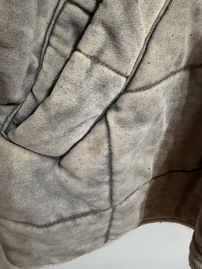 Large Green Quilted Zip Up Jacket *small call out