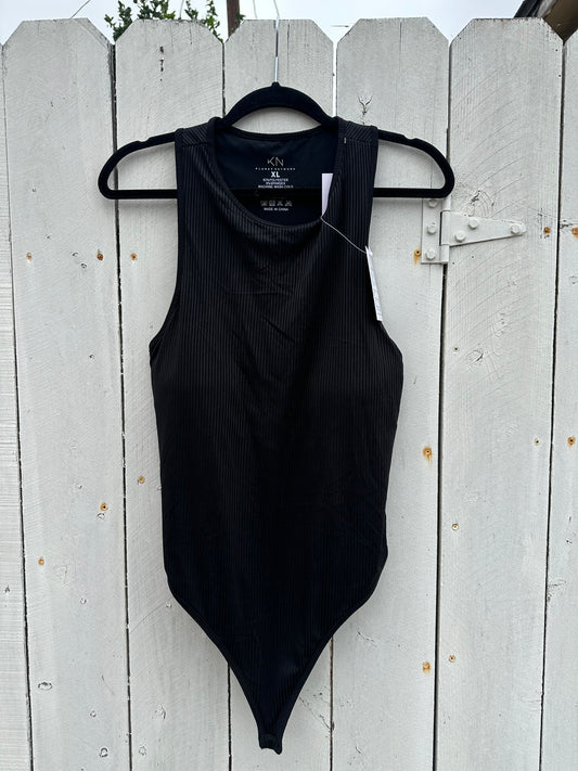 NWT XL Black Bodysuit
