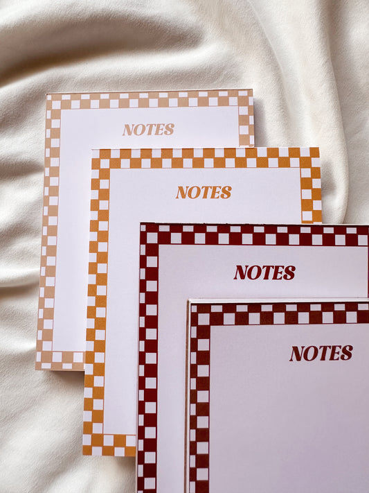 Neutral Fall Notepads