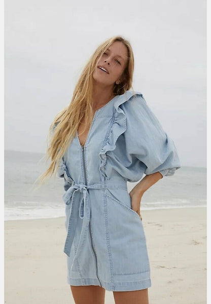 Large FP Imogene Denim Dress