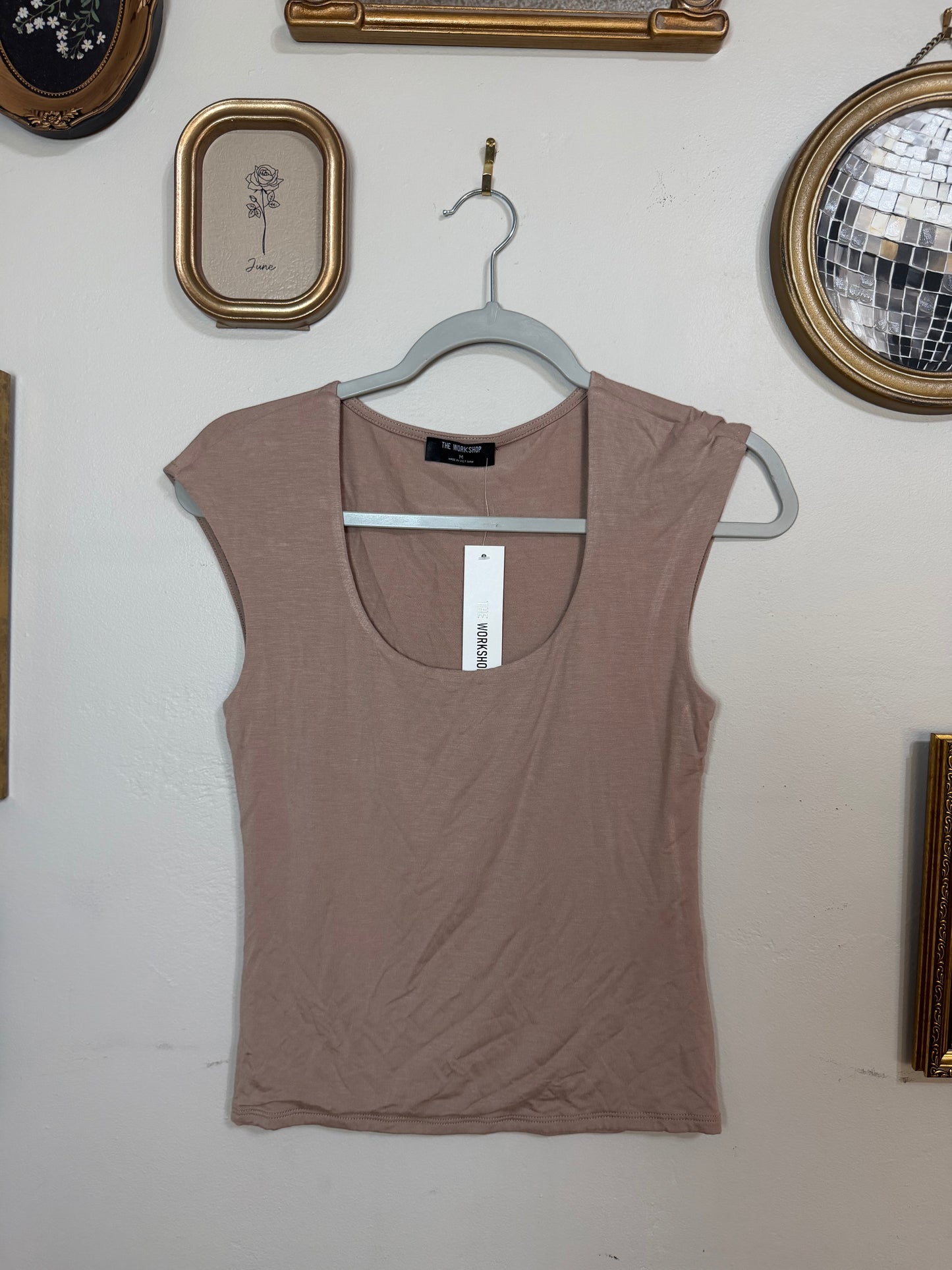 Medium NWT Tan Tank Top