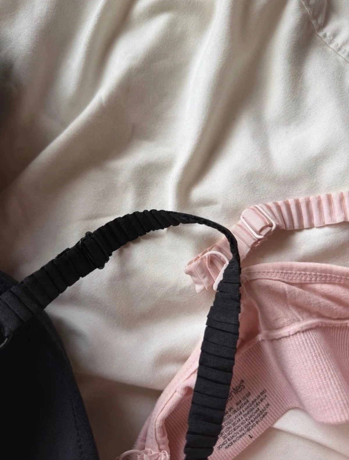 Large NWOT Pink & Black Bra Bundle