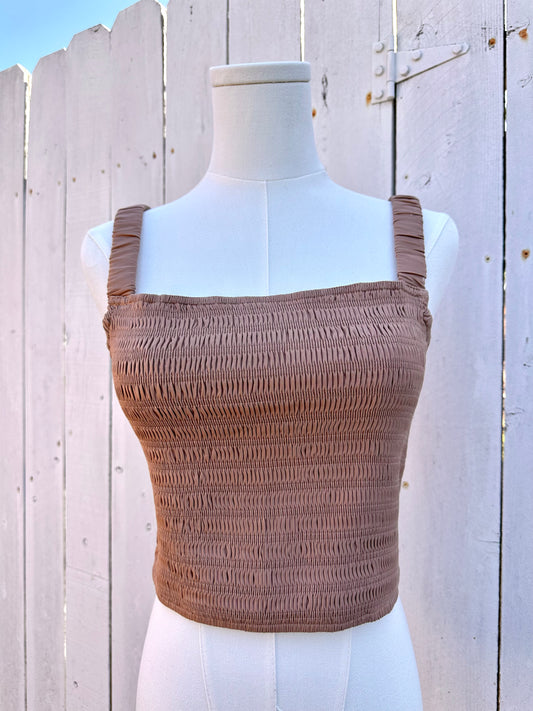 Medium Tan Smock Tank