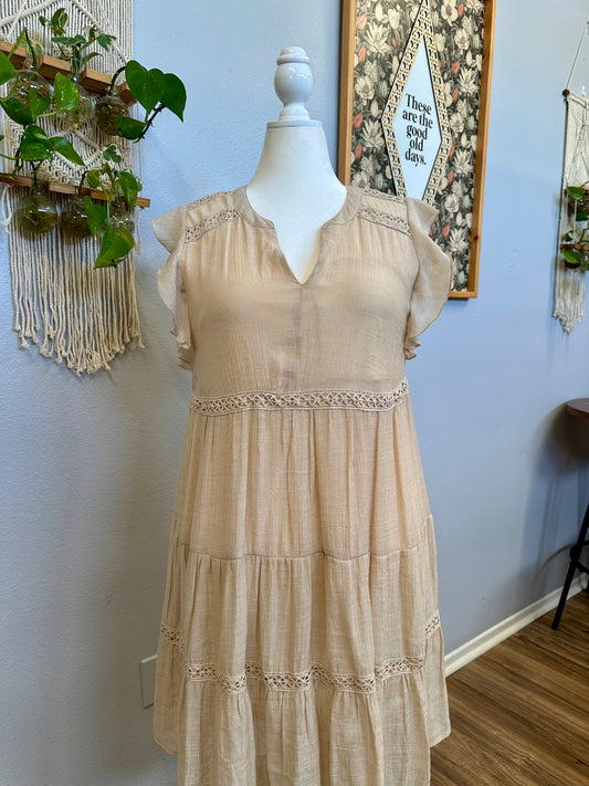 Large Tan Dress