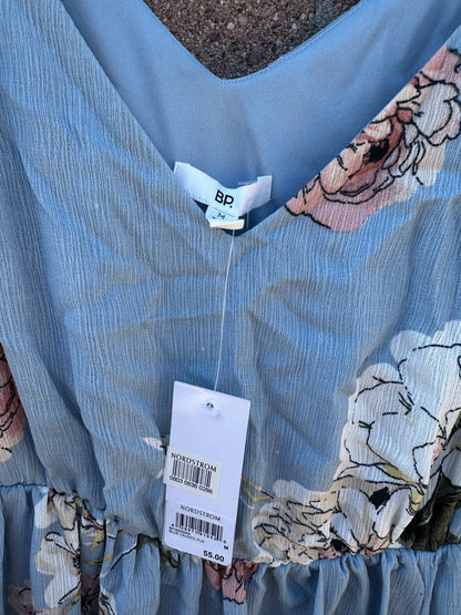 NWT Medium Blue Floral Dress