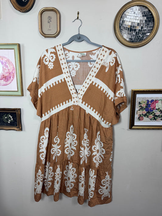 1x NWOT Boho Midi Dress