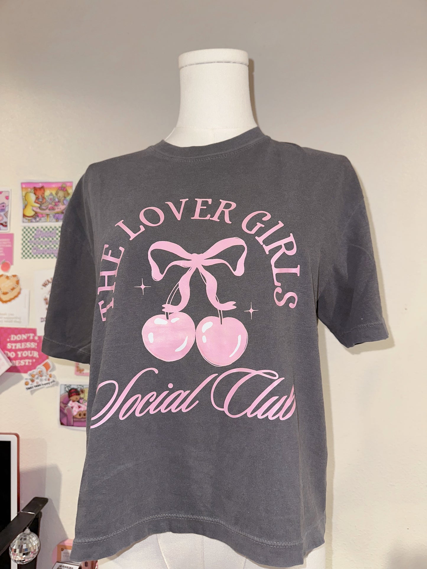 Lover GIrl Social Club Cropped Tee