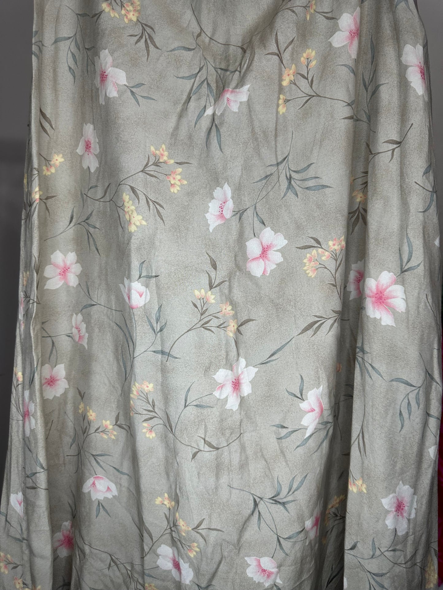 Size 12 (M/L) Sage Floral Skirt
