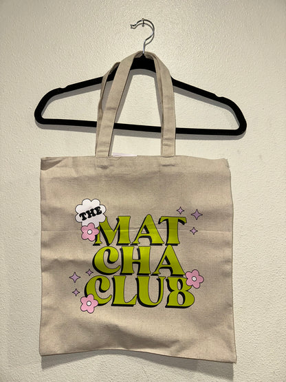 The Matcha Club Tote Bag