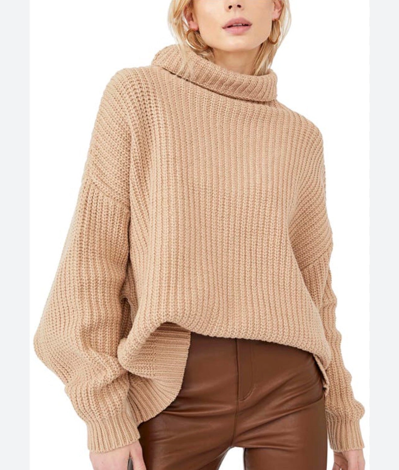 Medium Swim Too Deep Turtle Neck Sweater