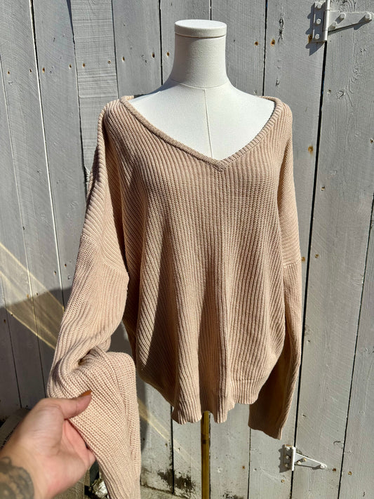 XL Vneck Sweater