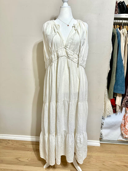 XXL Cream Maxi Dress