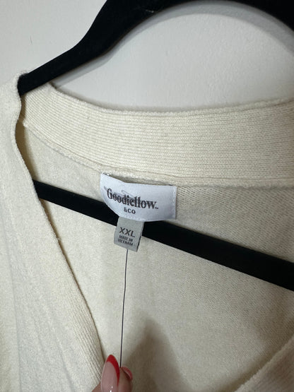 XXL Cream Cardigan