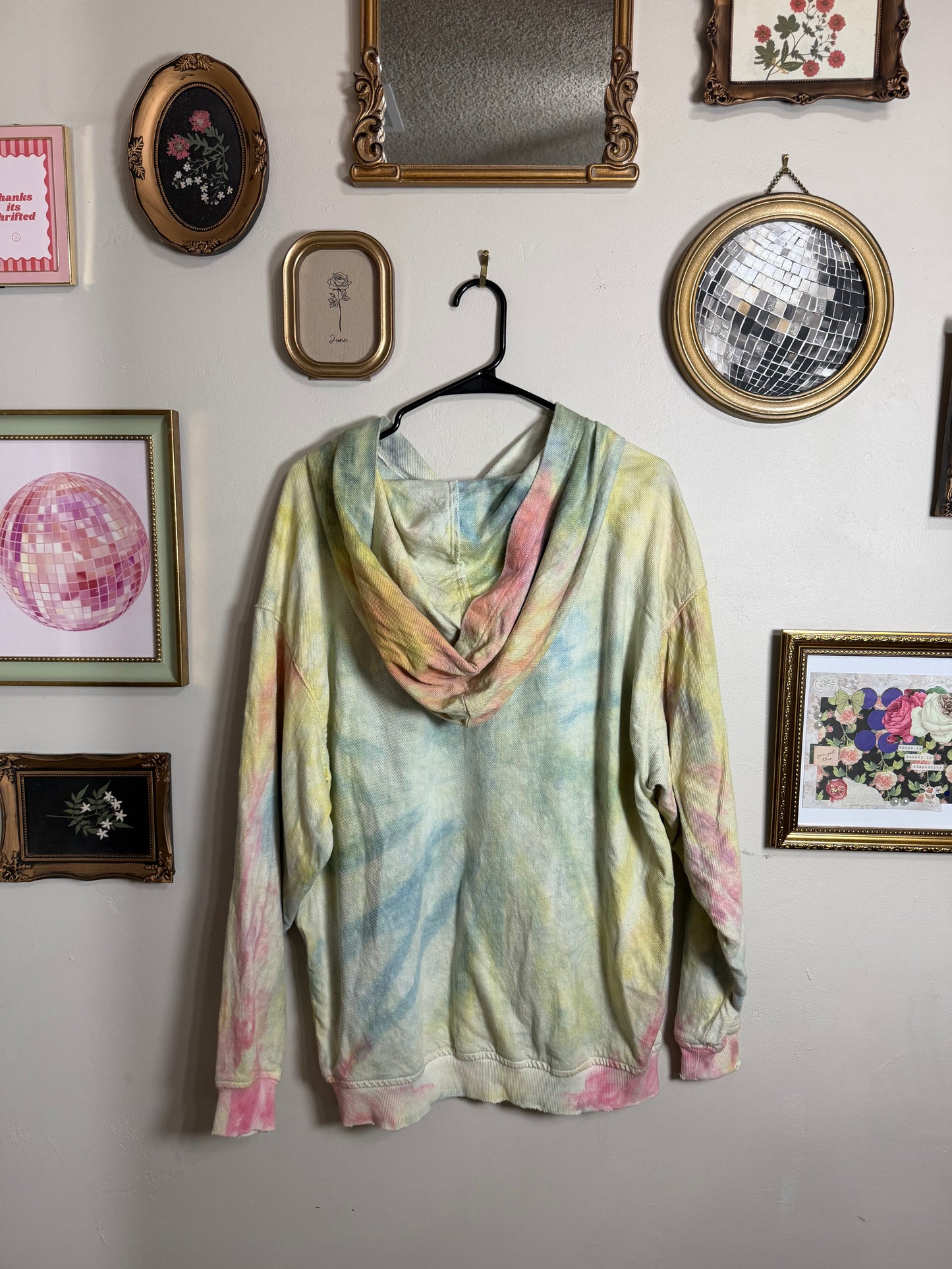 Medium Tie Dye Hoodie *no pockets
