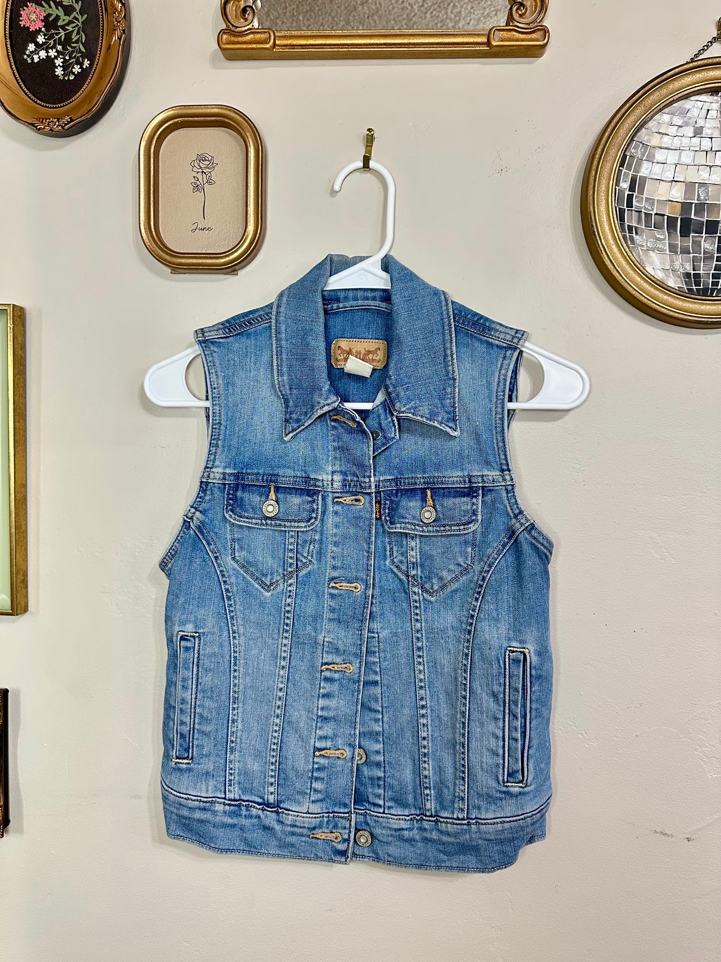 Small Levi's Denim Vest