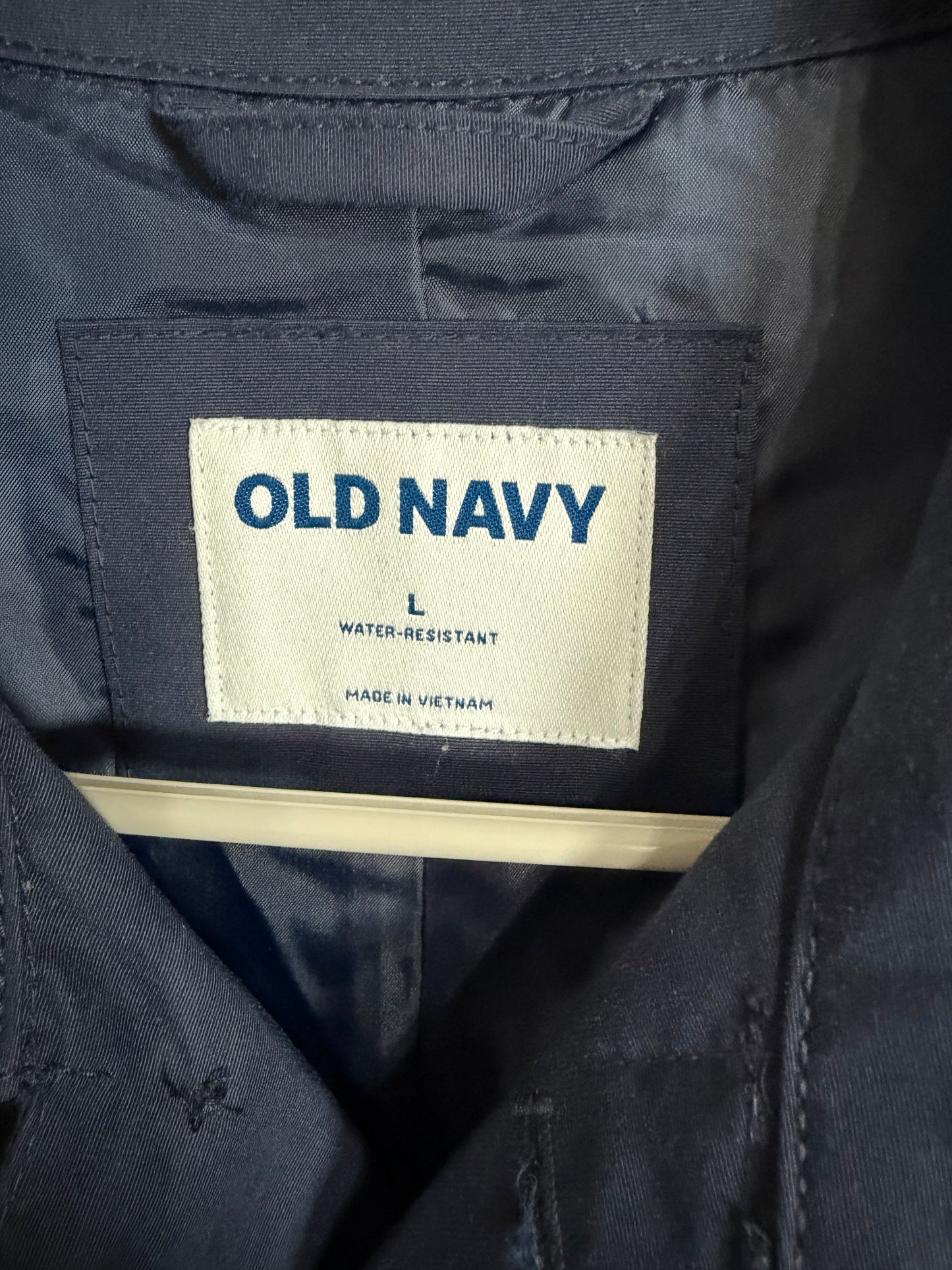Large NWOT Blue Raincoat