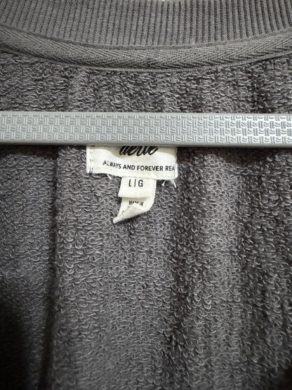Large Gray Gauze Top