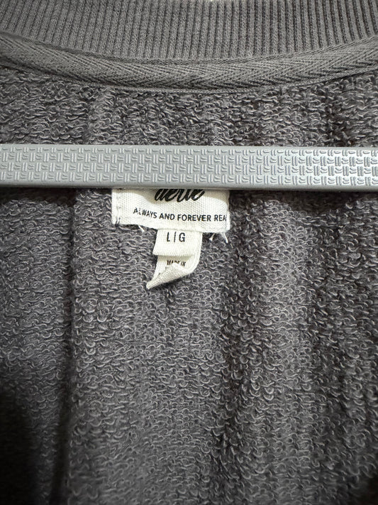 Large Gray Gauze Top