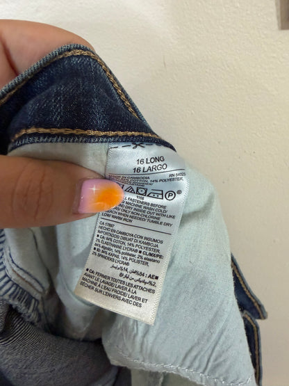 Size 16 Long Denim Jeans