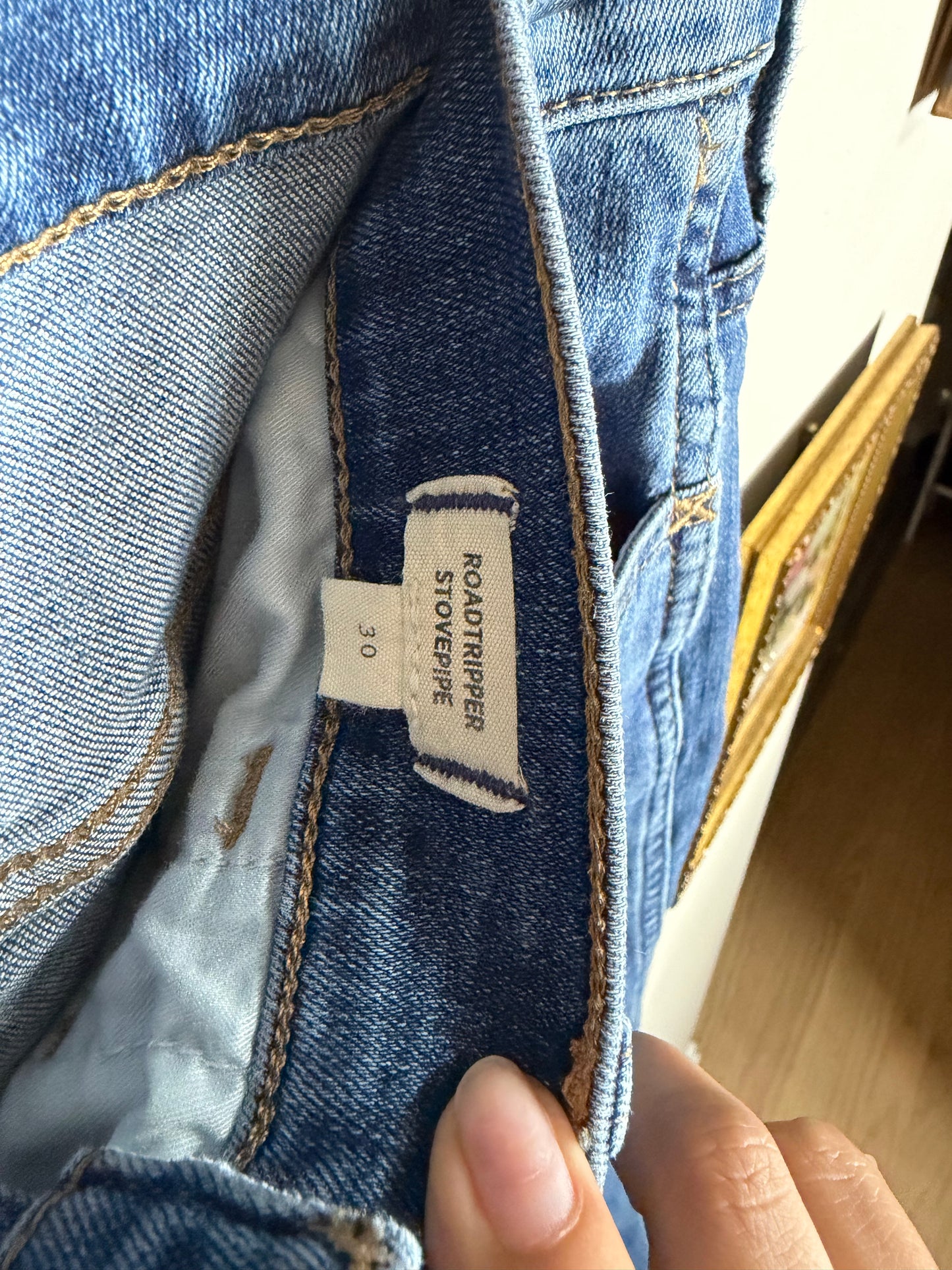 Size 30 RoadTripper Stove Pipe Jeans