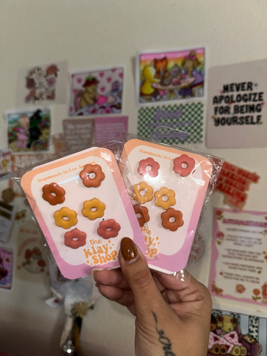 Retro Flower Earrings