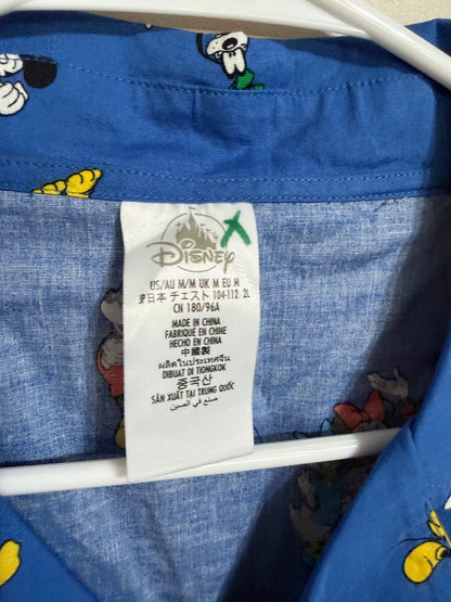 Medium NWT Magical Characters Blue Button Up