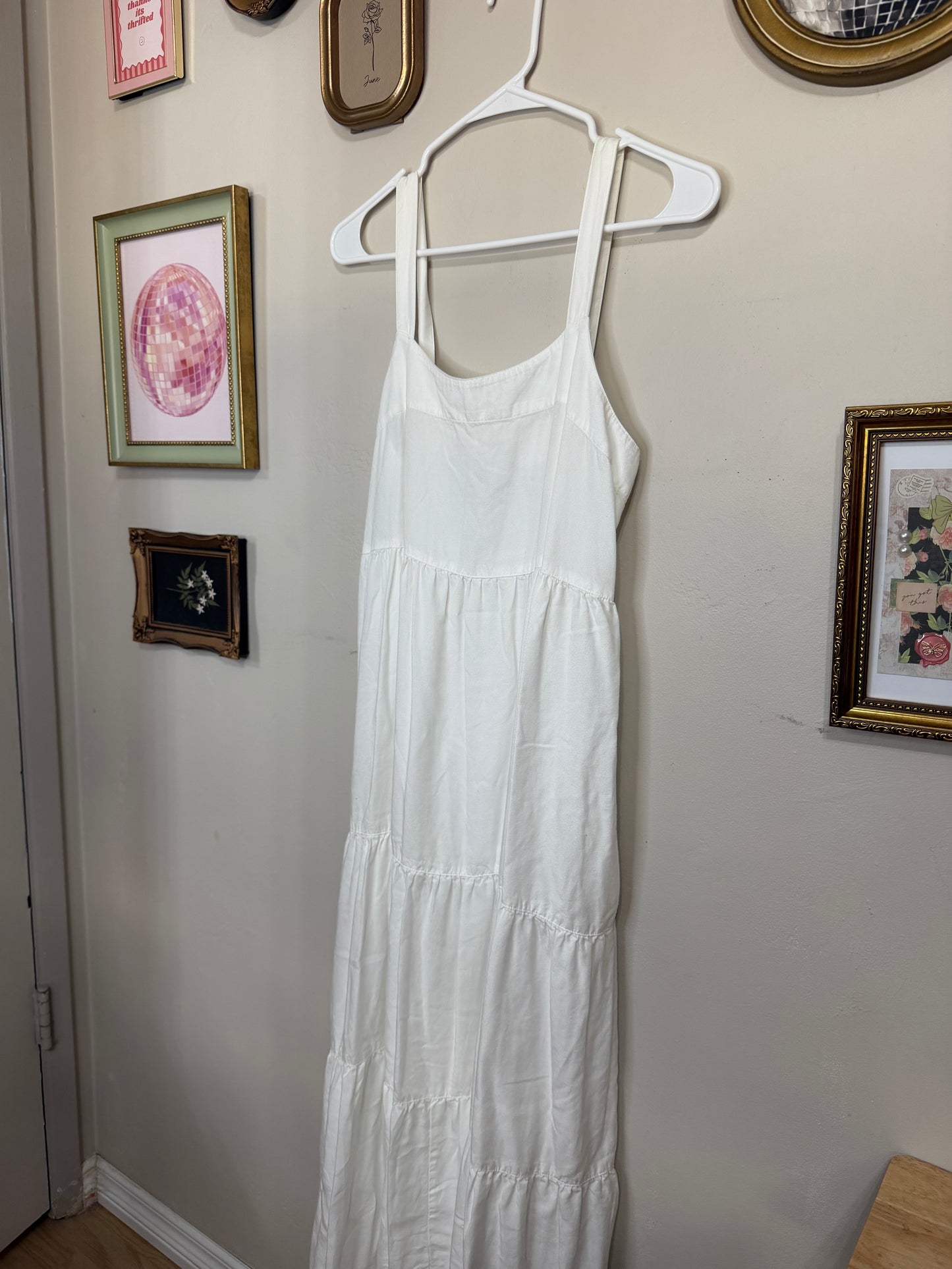 Small White Midi Dress
