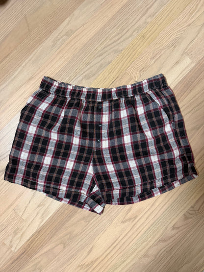 Best Med (Tagged Large) Plaid Boxer Shorts