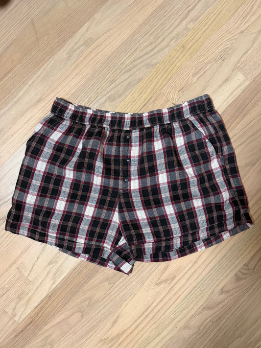 Best Med (Tagged Large) Plaid Boxer Shorts
