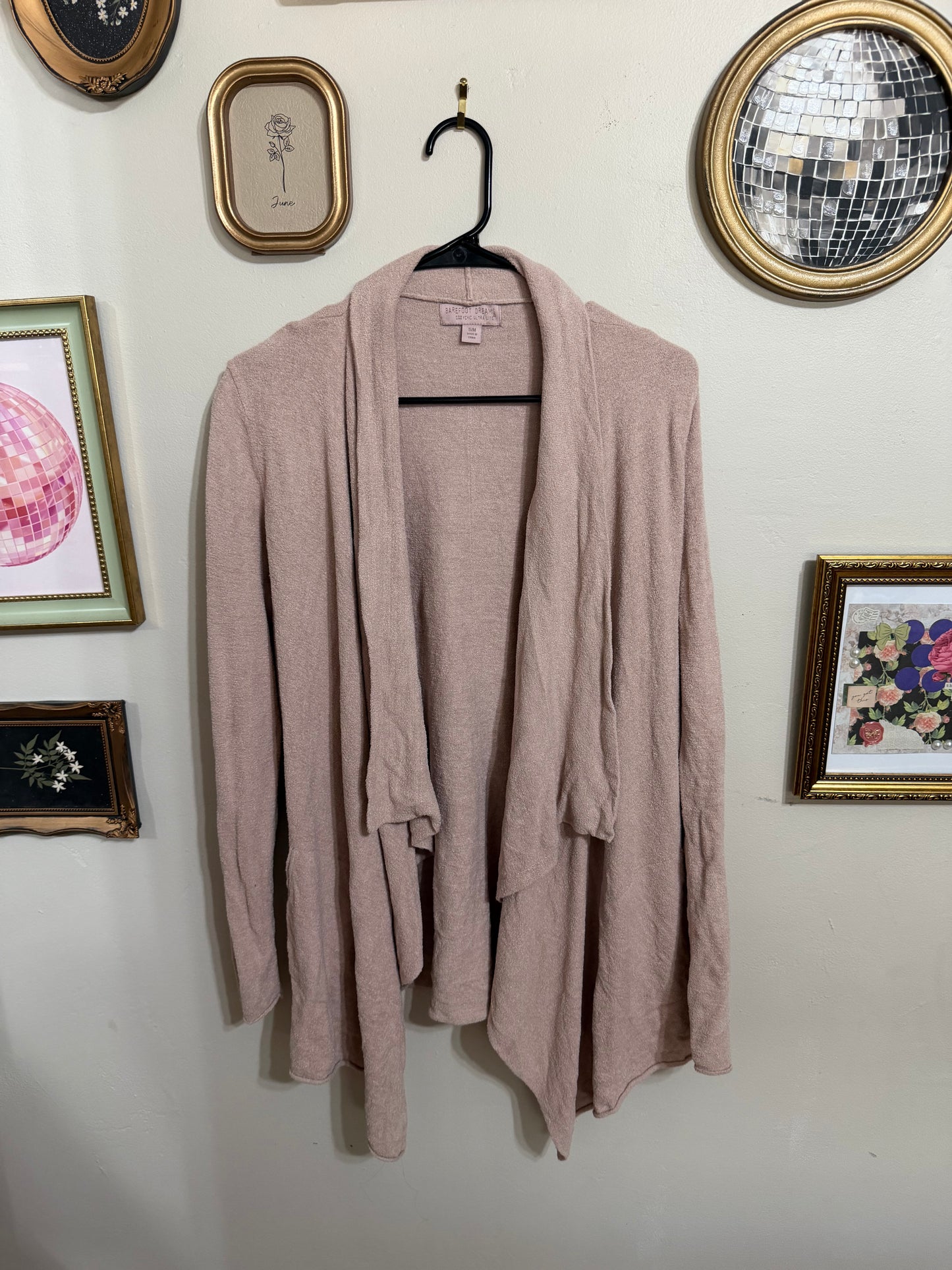 S/M Blush Pink Cardigan