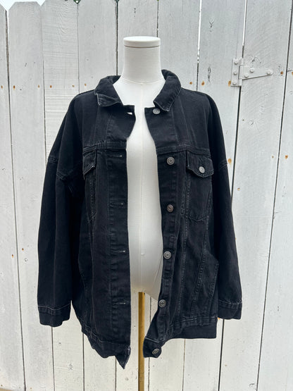 XL-1X Black Denim Jacket
