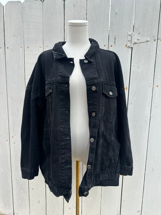 XL-1X Black Denim Jacket