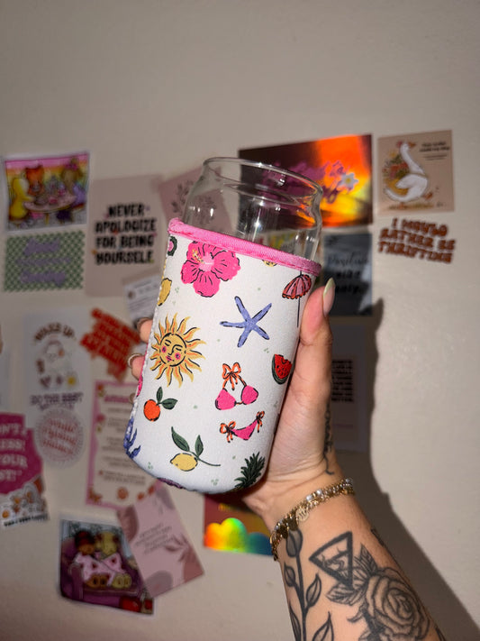 Summer Vibes Large Koozie