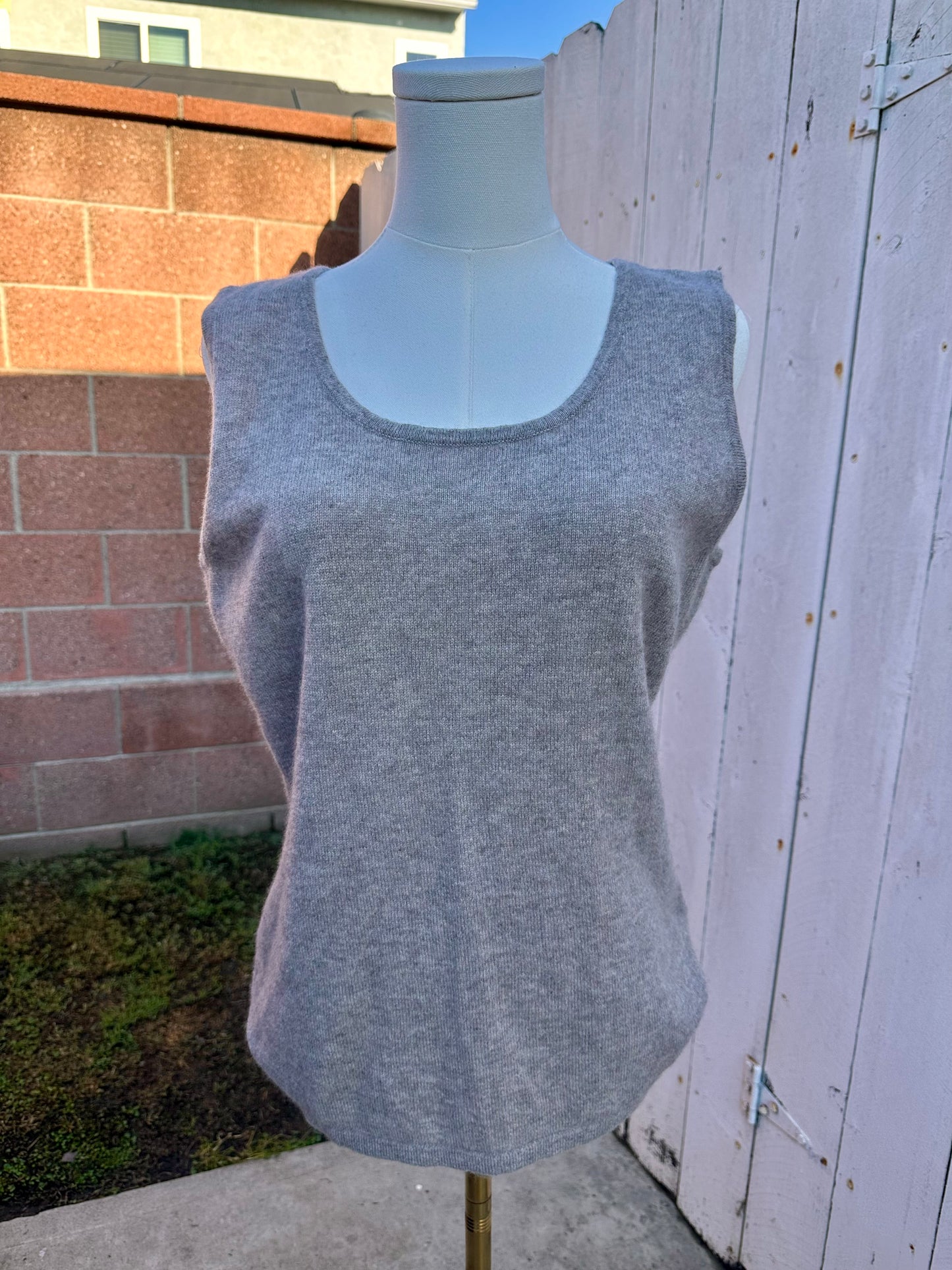 Large Khaki Tank Top