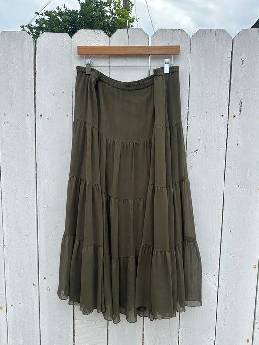 2X Green Skirt