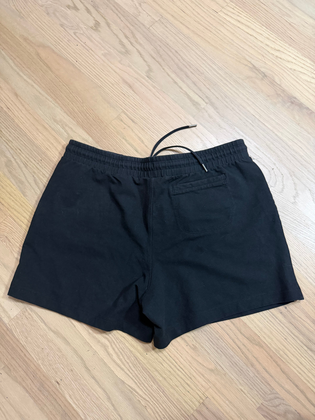 Large Black Athletic Shorts w/ Zipper Pockets