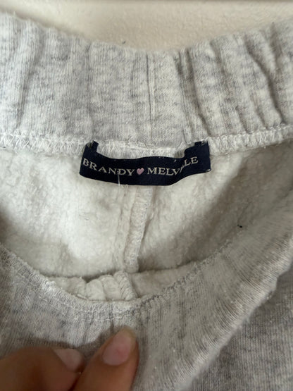 OS (Best XS-M) Light Grey Sweatpants w/ Pockets