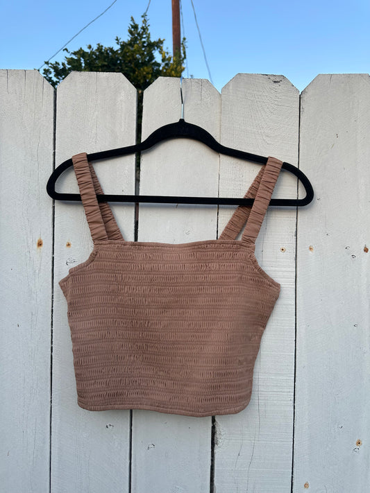 Medium Tan Smock Tank