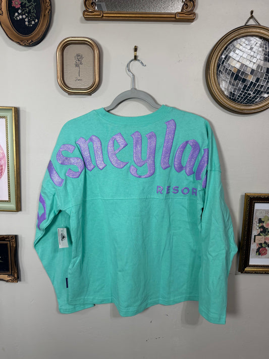 XL Youth NWT Teal Disneyland Spirit Jersey