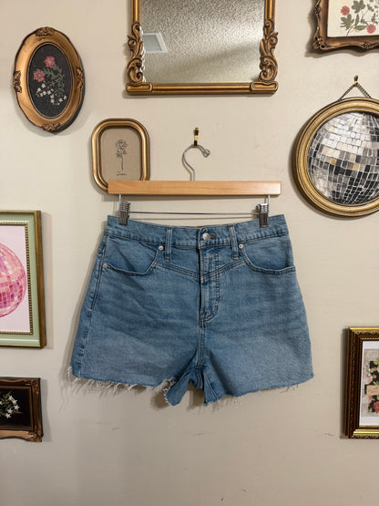 Size 28 Perfect Mid Length Jean Shorts
