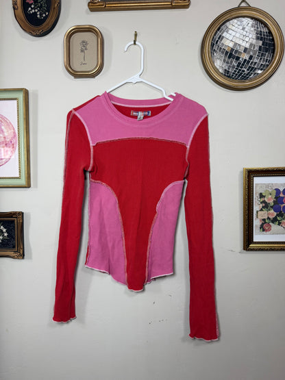 Medium Emme Thermal Seamed Blouse Top