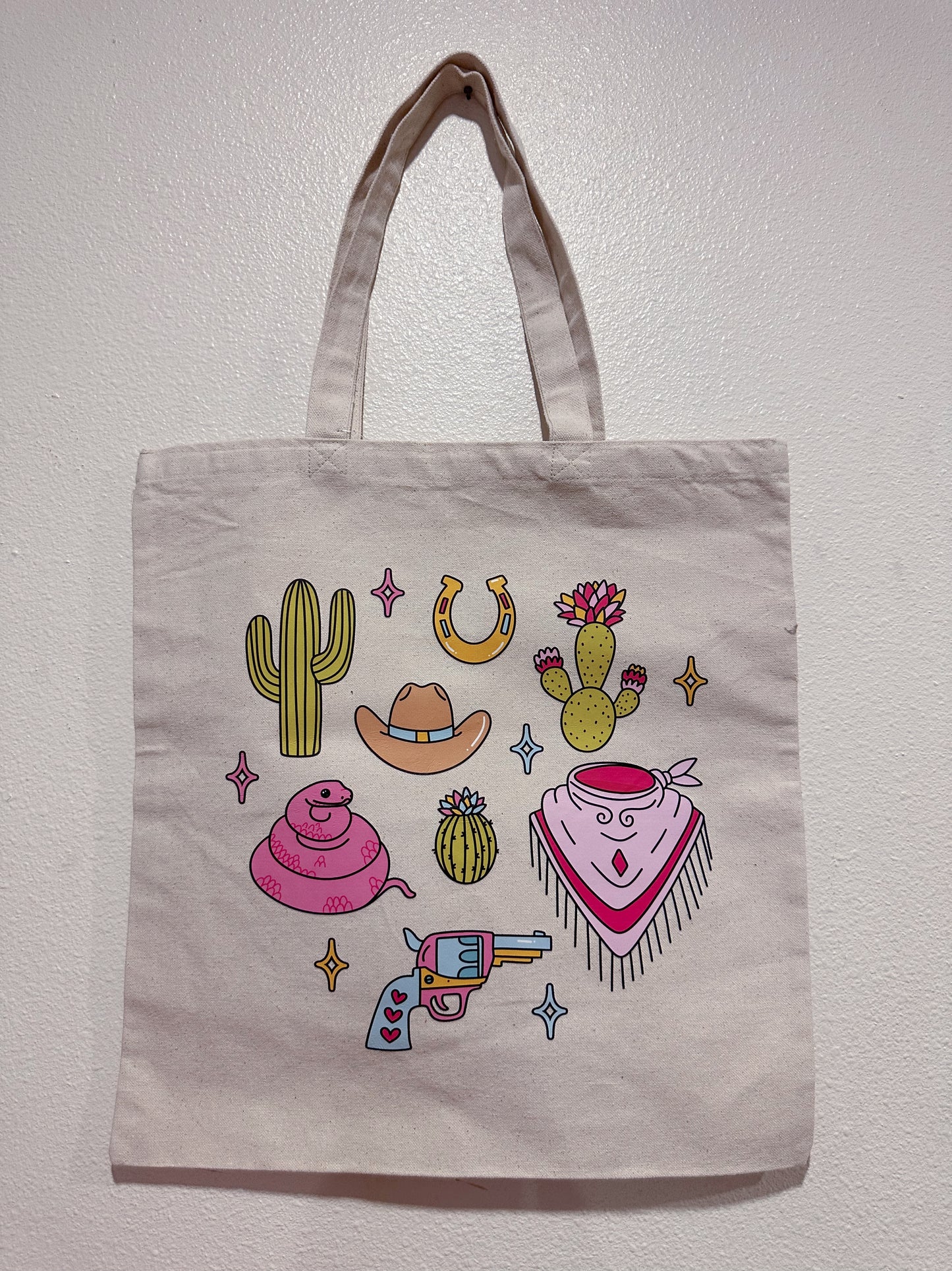 Western Vibes Tote Bag