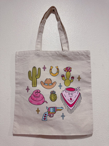 Western Vibes Tote Bag