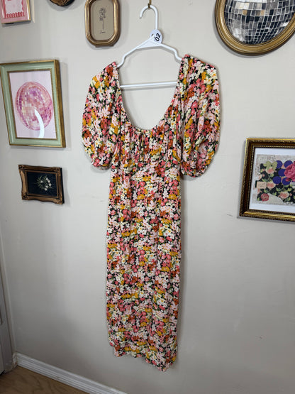 Large Floral Summer Dress