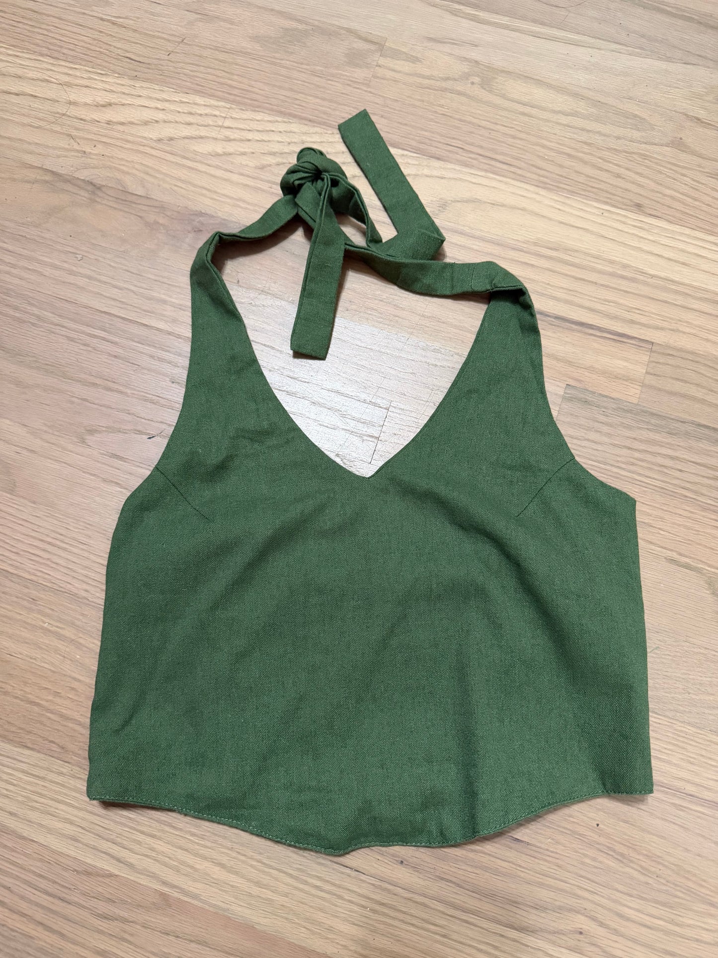 Medium Green Halter Tank