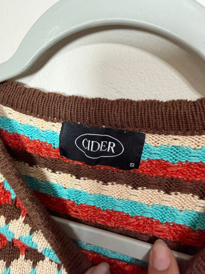 Small Retro Cropped Funky Sweater