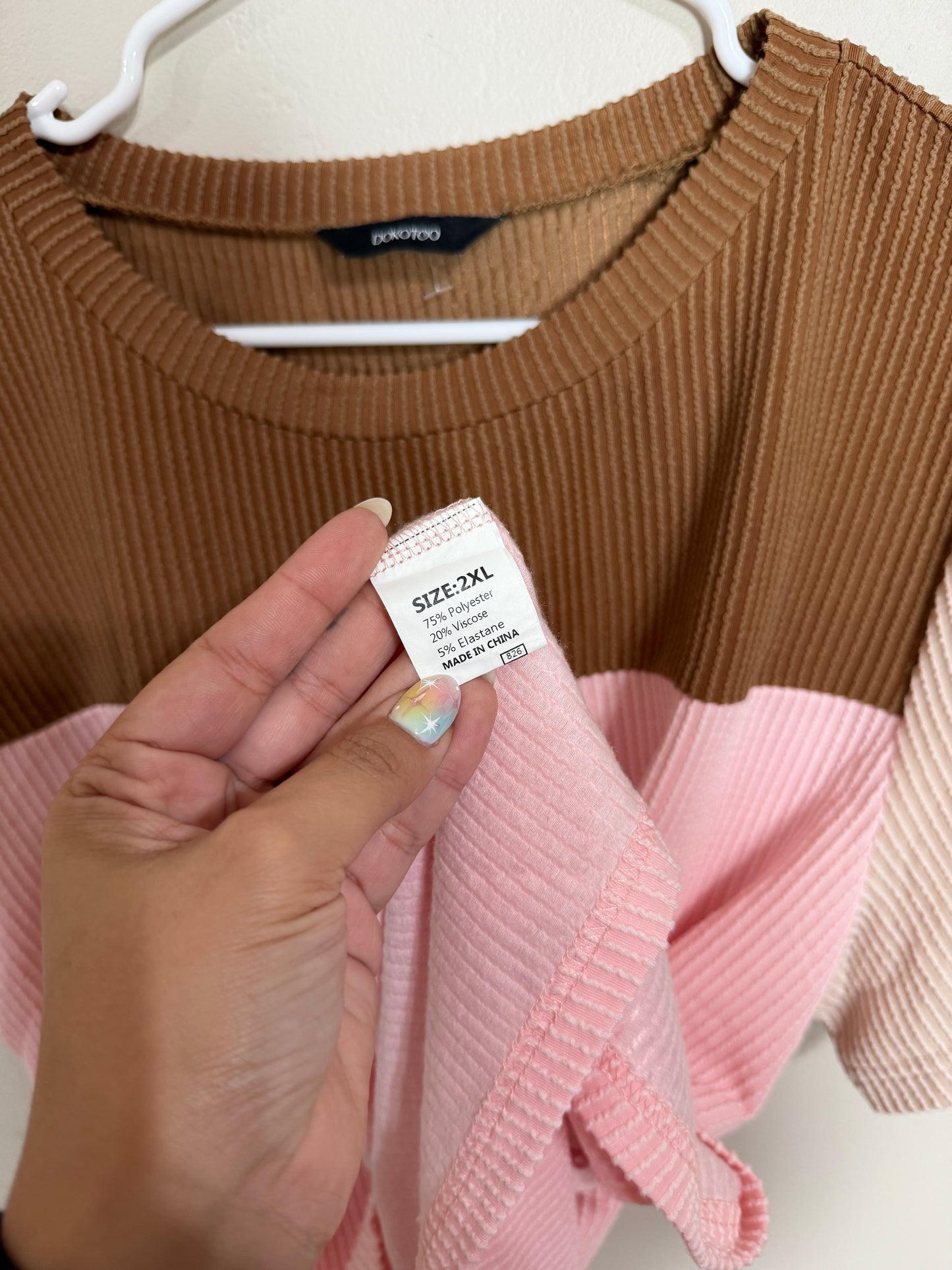 2XL Neapolitan Top