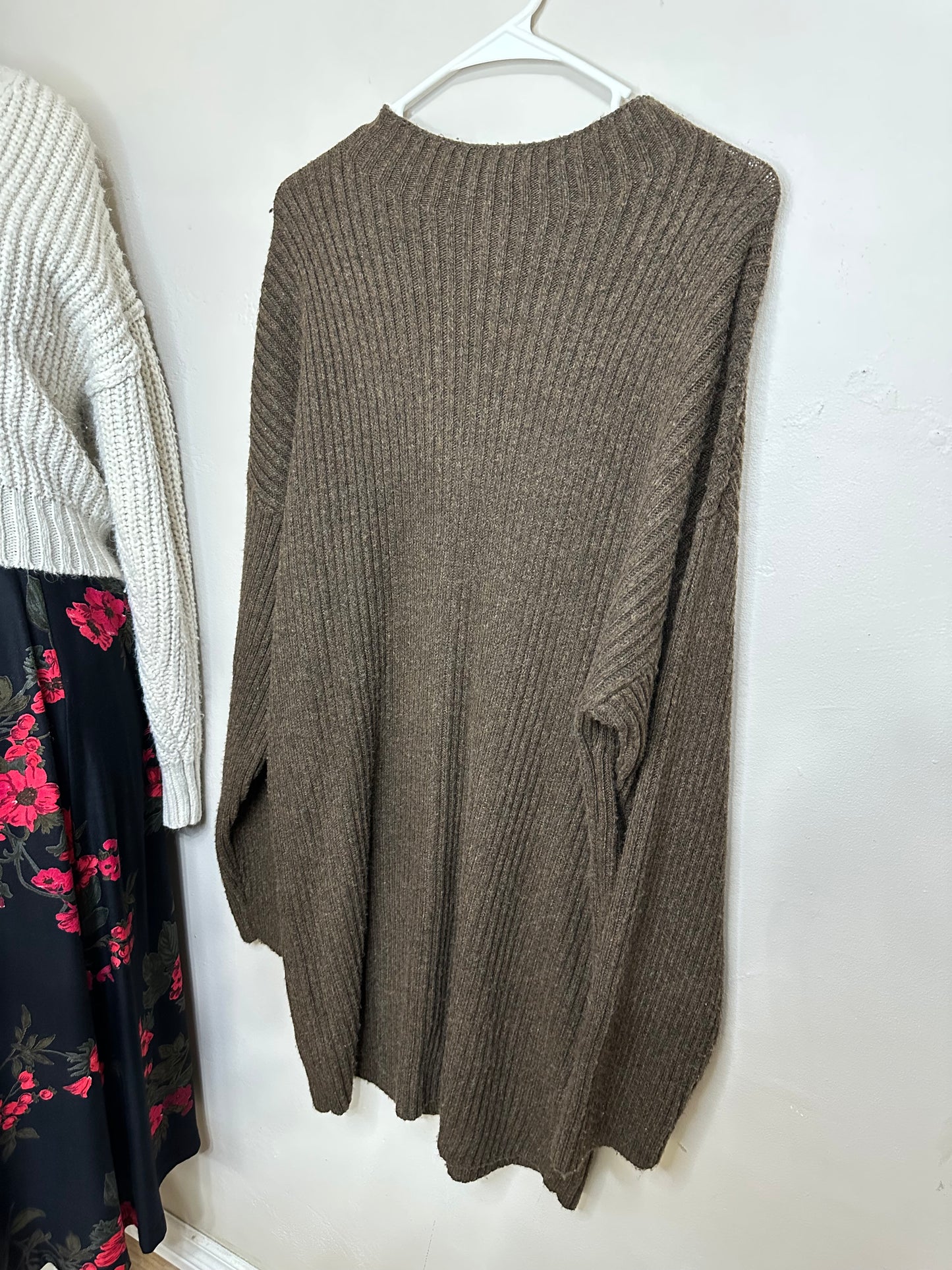 XL Brown Sweater Dress