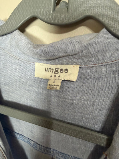 Large Chambray Dress w/ fringe