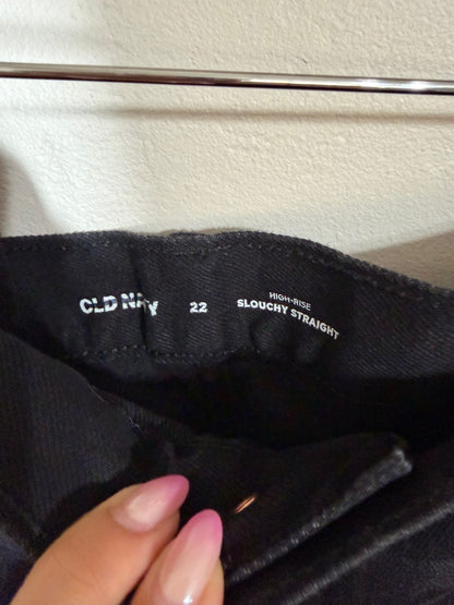 Size 22 High Rise Slouchy Shorts